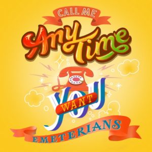 Emeterians - Call Me Anytime You Want (2021) Single